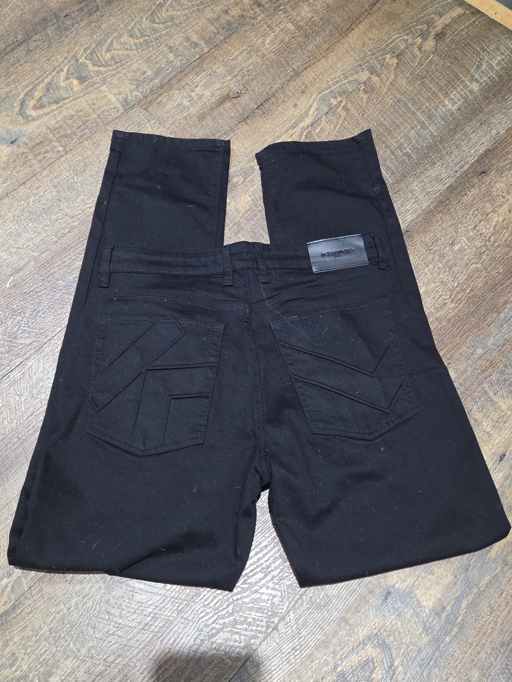Karl Lagerfeld Mens Straight Jeans - Black